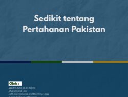 Sedikit tentang Pertahanan Pakistan